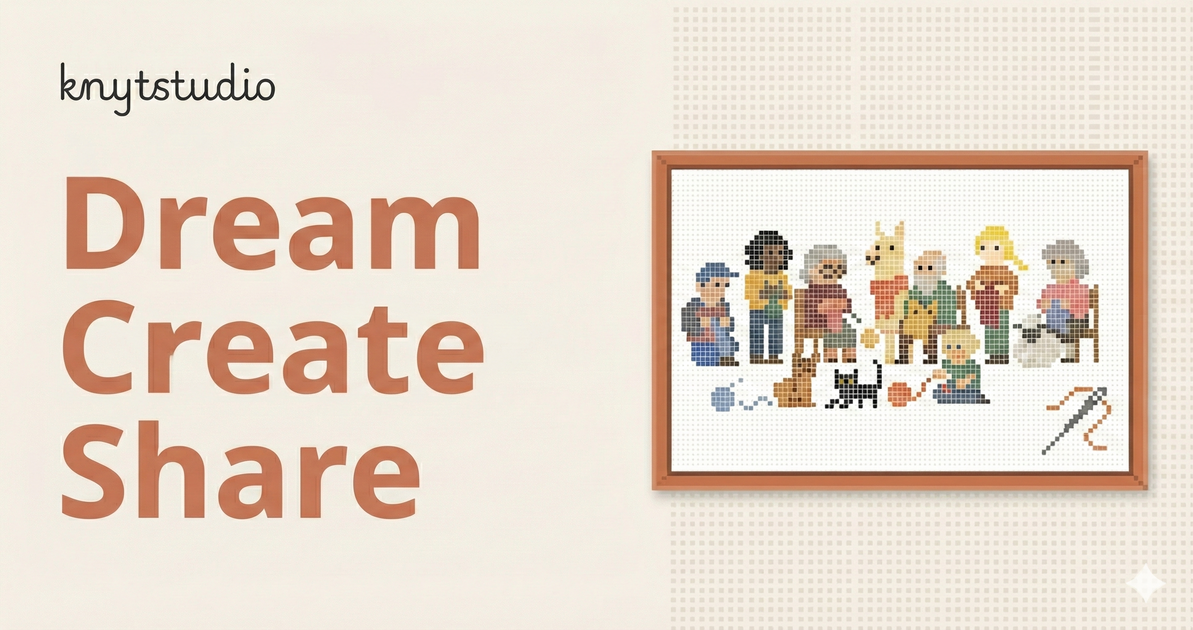 Free Cross Stitch Pattern Maker - Design Online | Knytstudio